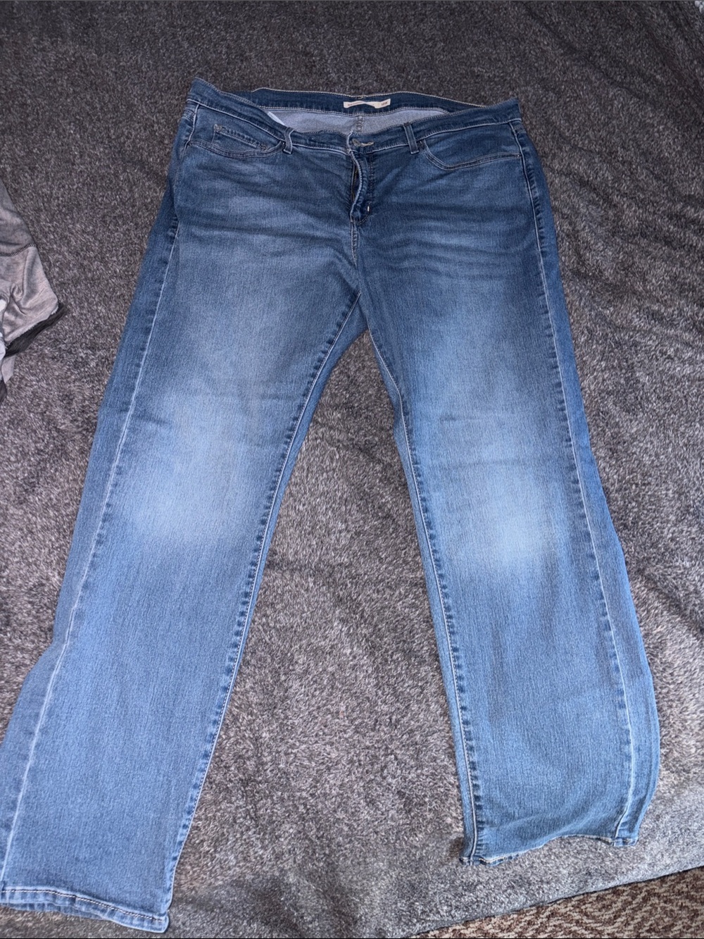 Levi's Light Blue Straight-Leg Jeans